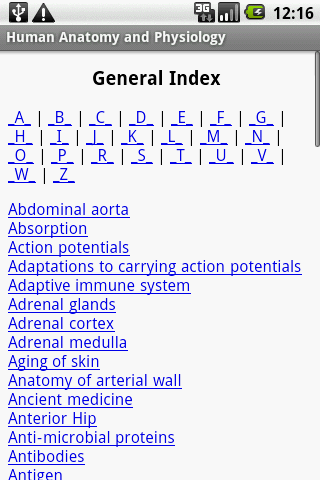Human Anatomy&amp;Physiology Guide Screen 2