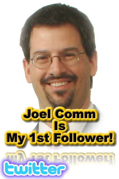 Joel Comm, Twitter, AdSense Secrets, Next Internet Millionaire