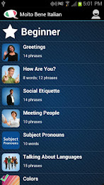 Learn Italian - Molto Bene poster 2