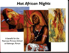 Hot African Nights postcard