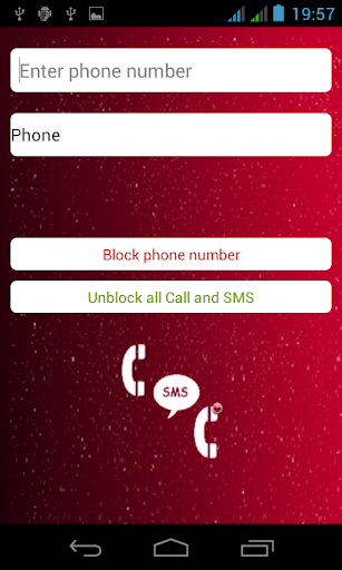 Call and SMS blocker