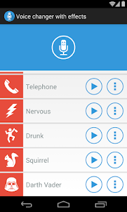 Voice changer with effects - screenshot thumbnail