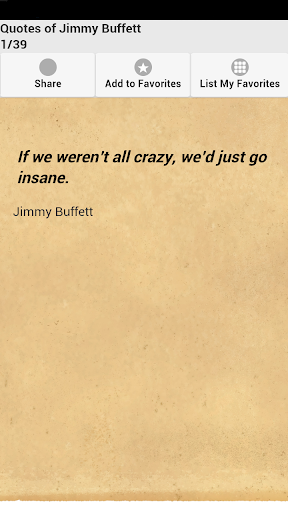 Quotes of Jimmy Buffett