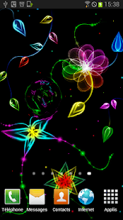 Free Neon Butterfly Parallax 3D LWP APK