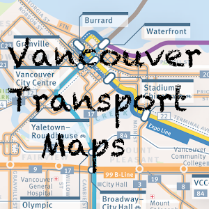 Vancouver Bus Subway Map Vancouver