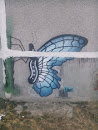 Граффити Бабочка