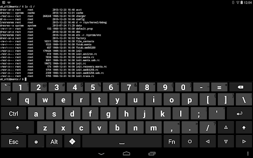 Hacker's Keyboard - screenshot thumbnail
