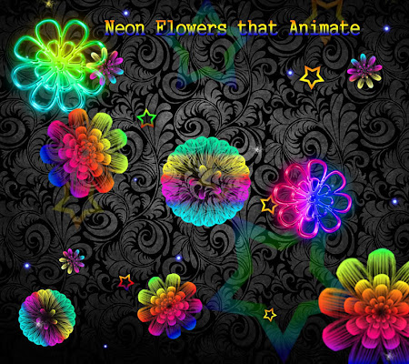 Neon Flowers Live Wallpaper 2.1 Apk, Free Entertainment Application – APK4Now