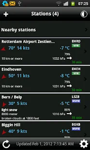 AeroWeather Screenshot