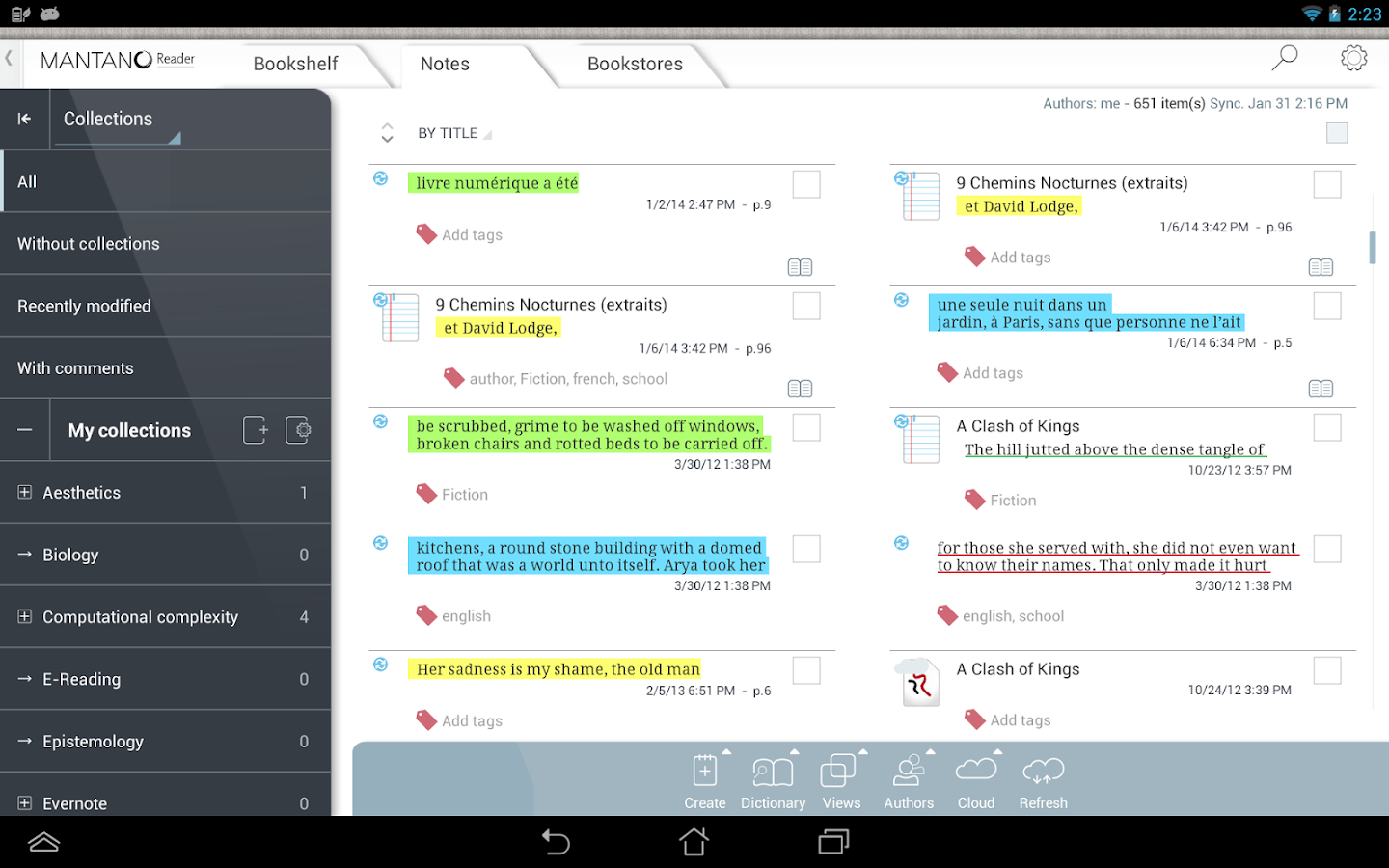 Mantano Ebook Reader Premium - screenshot