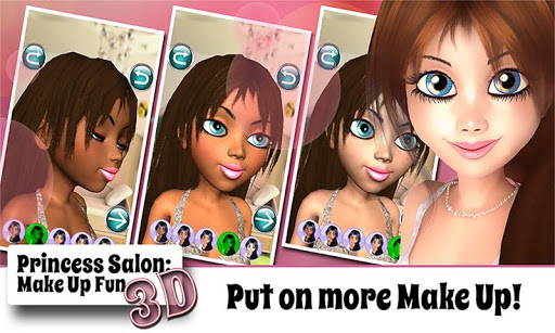 Princess Salon: Make Up 3D Pro
