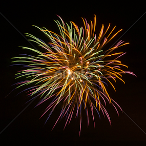 by Katie Schmitt - Abstract Fire & Fireworks