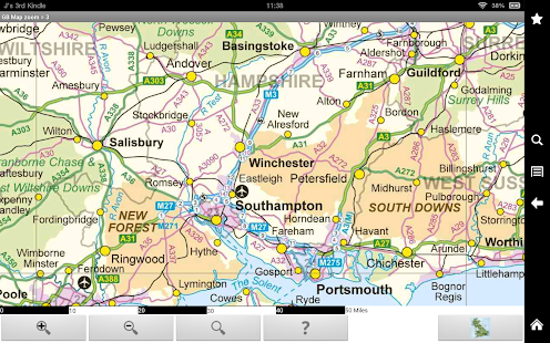 Great Britain Road Atlas Map Screenshots 2