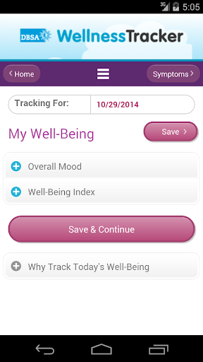 【免費健康App】DBSA Wellness Tracker-APP點子