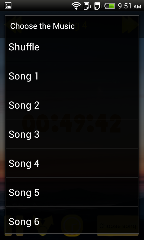 Baby lullabies Premium Screen 3