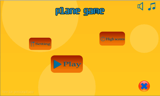 Plane game