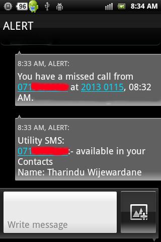 Utility SMS