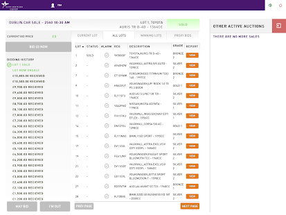 City Auction Group LiveBid Screenshots 7