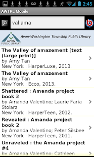 Avon Washington Twp Public Lib Screenshots 1