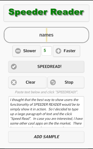 【免費生產應用App】Speeder Reader-APP點子