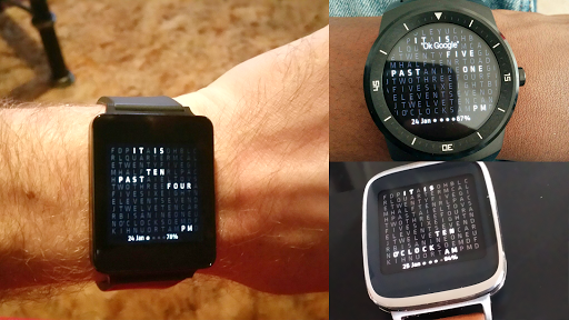 【免費個人化App】Time In Words Watch Face-APP點子