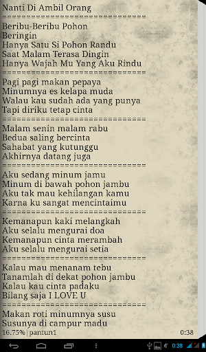 【免費書籍App】pantun cinta-APP點子