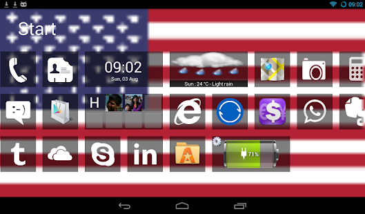 Home8+ like Windows 8 Launcher apk cracked download - screenshot thumbnail