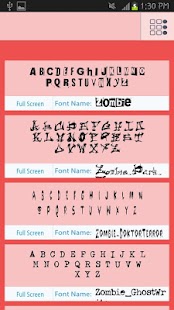 How to download Zombie Fonts Free patch 4.1 apk for bluestacks