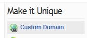 Mofuse custom domain name