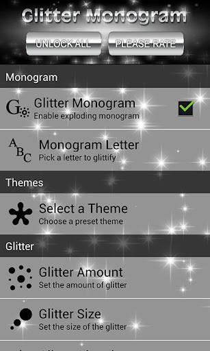 【免費個人化App】★ Glitter Monogram Free ★-APP點子