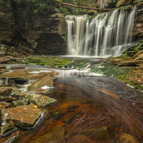 Elakala Falls, West Virginia by Ferruccio Galbiati - Landscapes Waterscapes