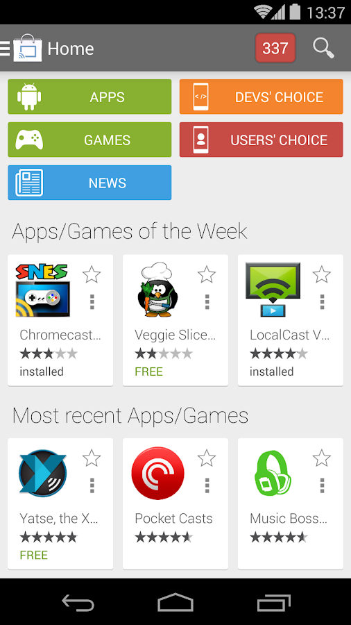 Cast Store for Chromecast - screenshot