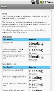 HTML Pro Quick Guide - screenshot thumbnail