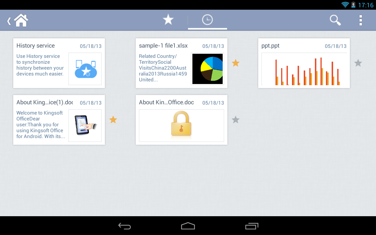 Kingsoft Office 5.6.1 (Free) - screenshot