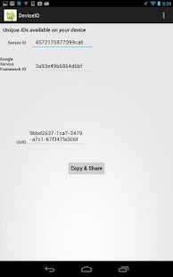 Device ID Screenshots 0