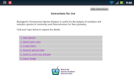Lastest Fluorescence Spectra Analyzer APK for PC