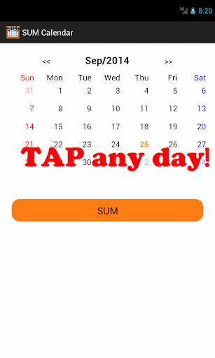 SUMCalendar