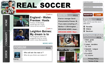 Real Soccer 2012 poster 20