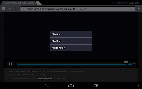 Video Browser for Sony TV screenshot 12