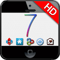 iOS7 - iPhone HD 5 in 1 Theme Mod apk son sürüm ücretsiz indir