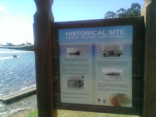 Former Forster Tuncurry Ferry Crossing Site