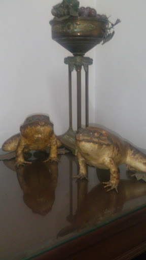 Frogs Statue