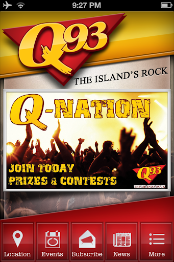 【免費娛樂App】Q93.fm - The Island's Rock!-APP點子