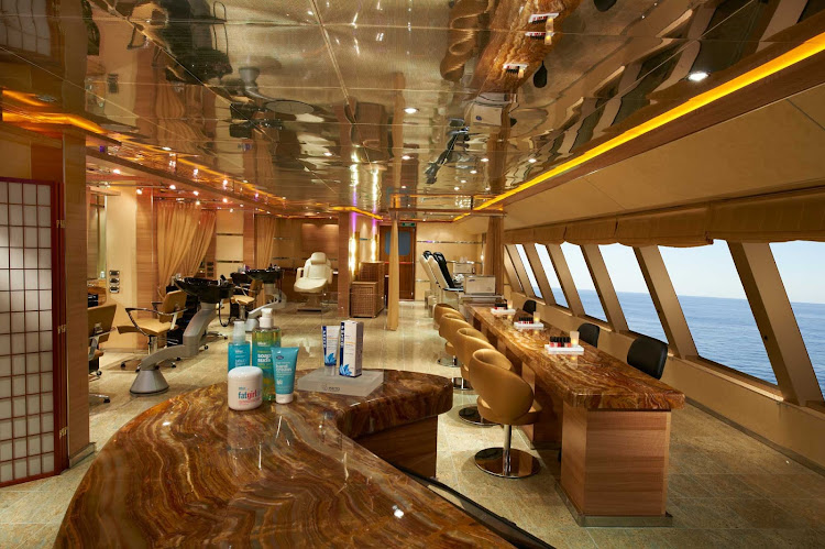 On your next Carnival Magic cruise, make an appointment to get pampered at Cloud 9 Spa.