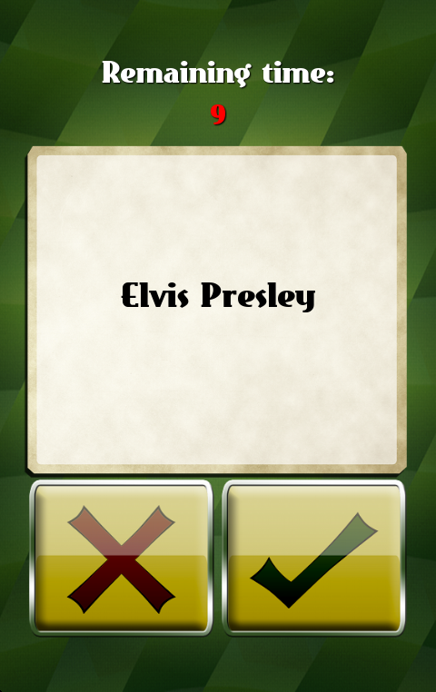 Android application Game of Charades screenshort