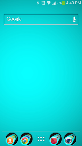 Cyan Theme Nova