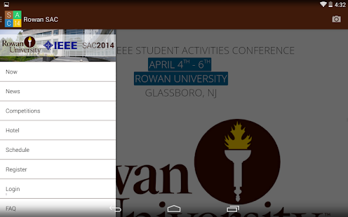 2014 IEEE R2 SAC @ Rowan Univ. Screenshots 0
