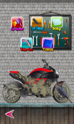 Dirty bike wash screenshot