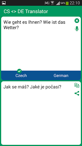 Czech German Translator