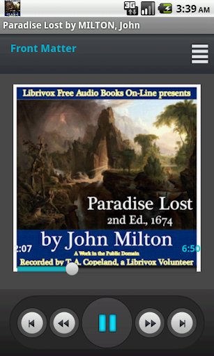 Paradise Lost MILTON Audiobook